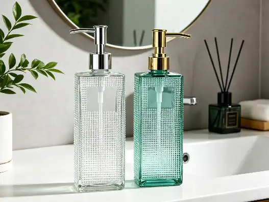 Is a Glass or Plastic Soap Dispenser Better?